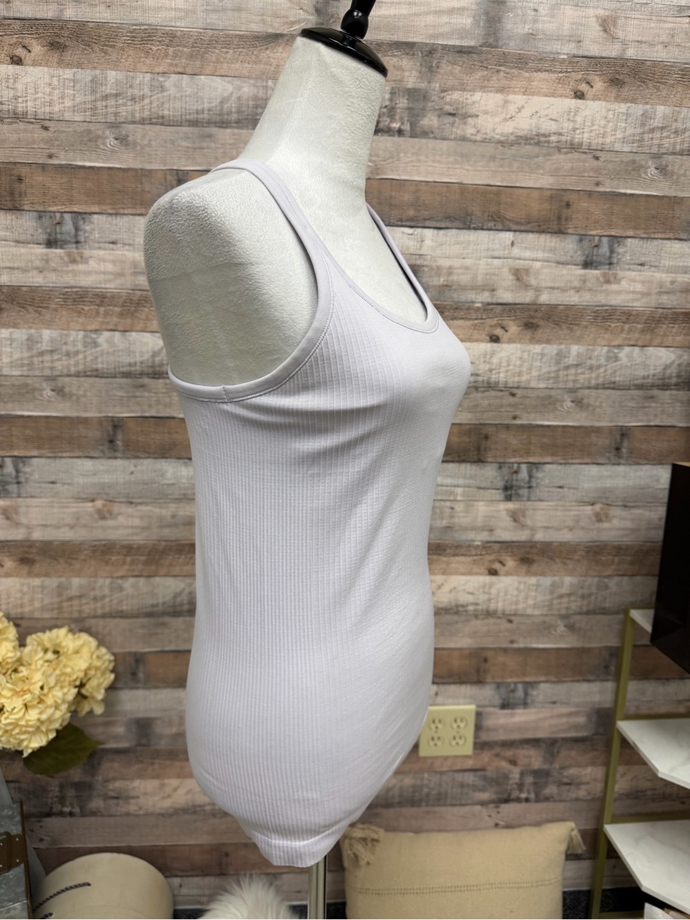 Lululemon Lilac Ribbed Racerback Tank 8 - Picture 3 of 5